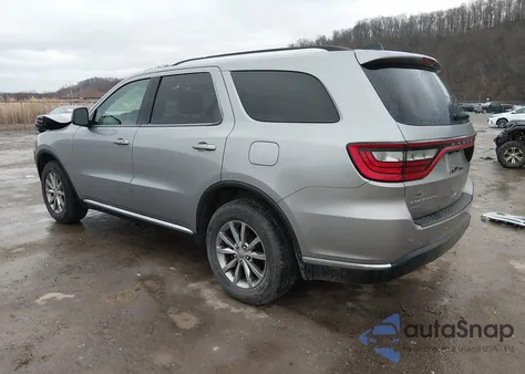 2016 Dodge Durango Sxt from USA, damaged, VIN 1C4RDJAG6GC481913